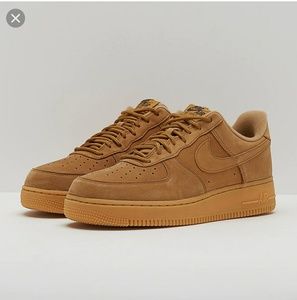 Suede Nike Air Force 1s